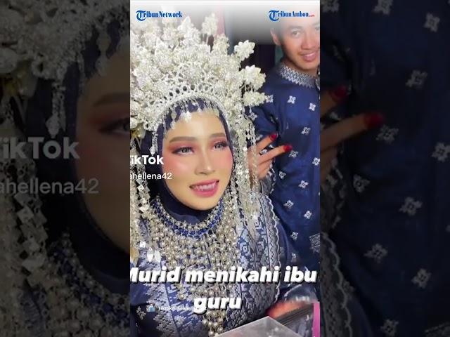 Kisah Murid di Riau Nikahi Ibu Guru Cantik