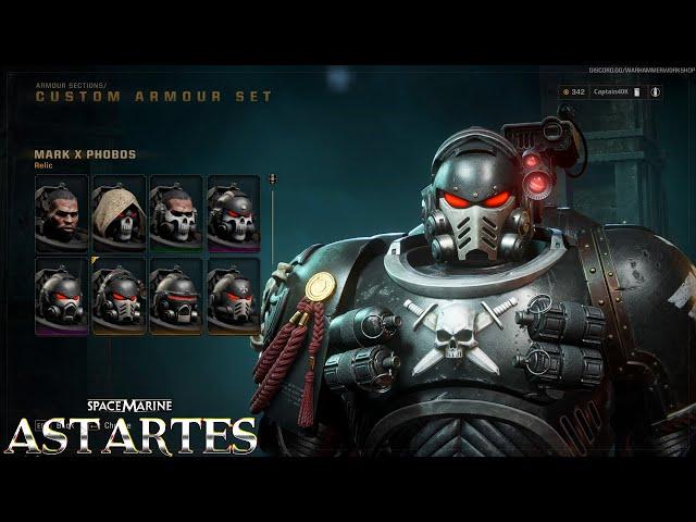 All Customizable Armor and New Weapons in Astartes Overhaul Mod - Space Marine 2!!