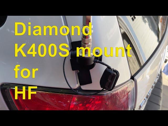 Diamond K400S Mount for HF Antennas