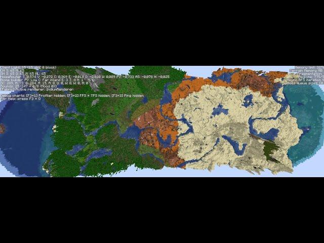 Minecraft - Render Distance Mod