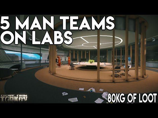 5 Man Teams On Labs - Escape From Tarkov