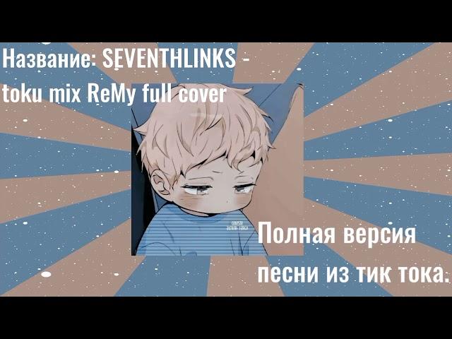 SEVENTHLINKS - toku mix ReMy full cover.[Полная версия]