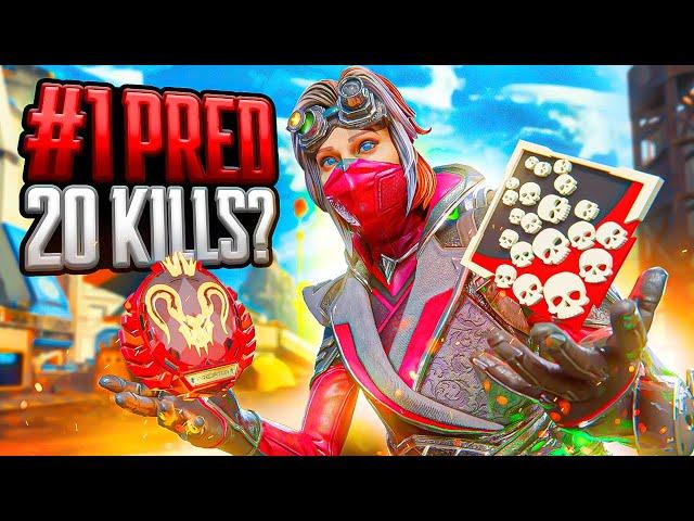 20 Kills With The #1 Apex Predator In Ranked? (Apex Legends)