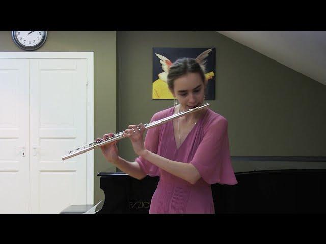 Ernst von DOHNANYI. Passacaglia for Flute, Op.48 No. 2. Uliana ZHIVITSKAYA. Flute