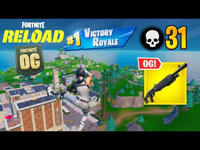 Fortnite Reload | High Kill Solo vs Squads Ranked Gameplay (Keyboard & Mouse)