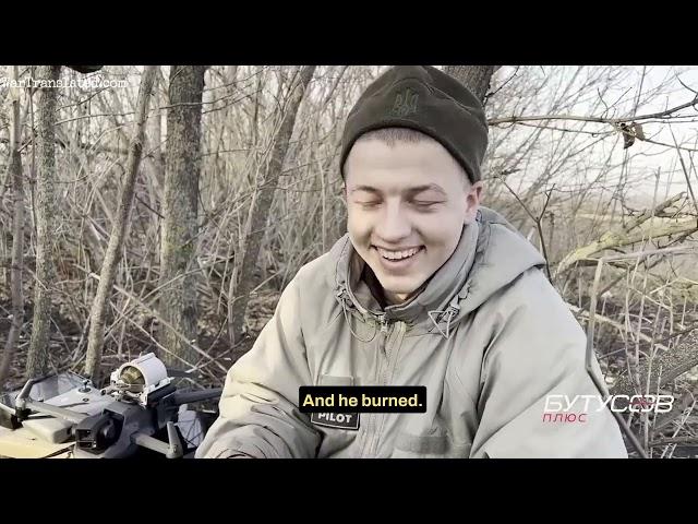 Ukrainian drone operator "Skyba" in Donbas