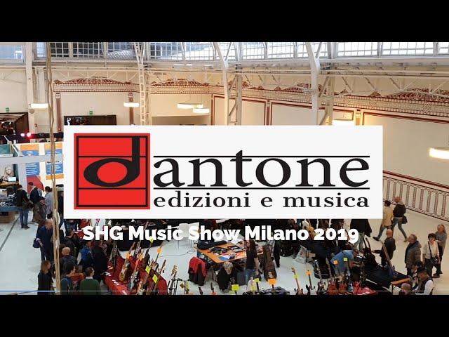 Dantone Edizioni e Musica a SHG Music Show Milano 2019