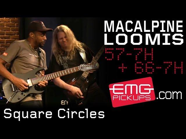 Tony MacAlpine and Jeff Loomis play "Square Circles" live on EMGtv