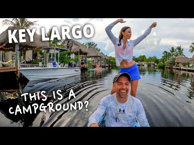 KEY LARGO! We're Tent Camping & Paddle Boarding in the Florida Keys 