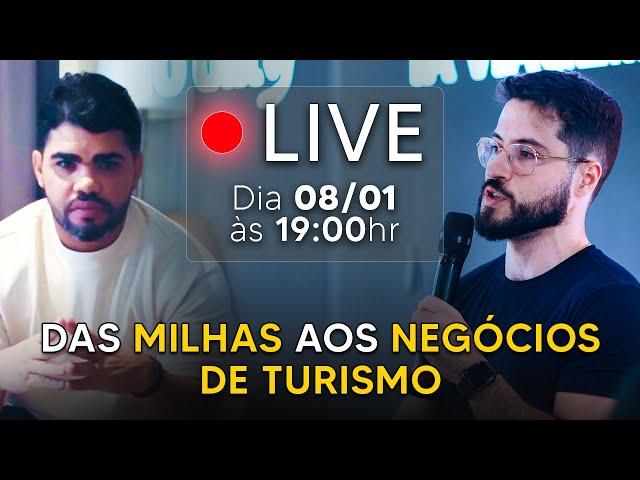 Das MILHAS aos NEGÓCIOS DE TURISMO! Paulo Araujo e Lucas Fialho (agência de viagens)