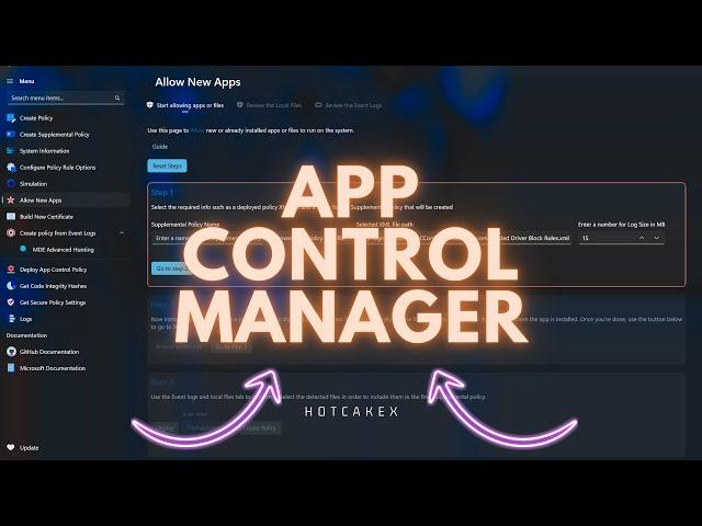 Introducing AppControl Manger - New Modern Solution for App Control in Windows