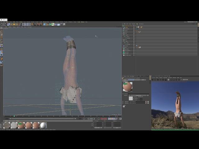 Sicario - Hanging bodies VFX recreation (Cinema 4D, Octane Render, After Effects)