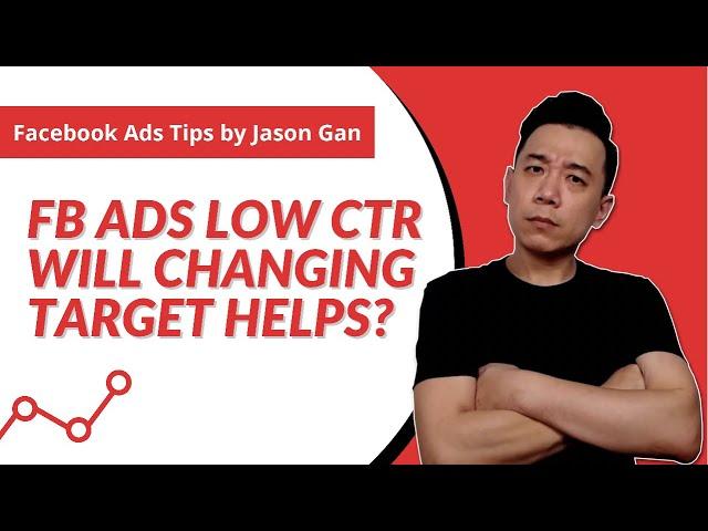 Facebook Ads Low CTR - Change Target Audience help? (FB Ads Metrics Tutorial)