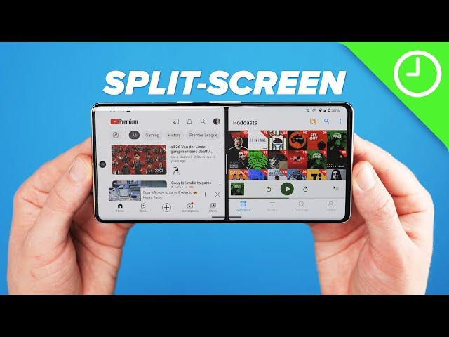 How to enable split screen multitasking in Android 13!