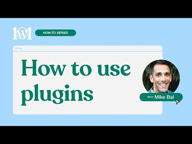 How to use plugins on WordPress.com