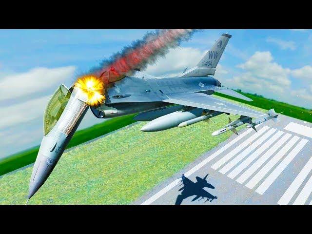 Fighter Jet Ripped Apart Mid Flight - Disassembly 3D New Update Gameplay