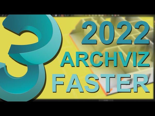 3ds Max 2022 Modeling for Archviz Tutorial: 10x FASTER