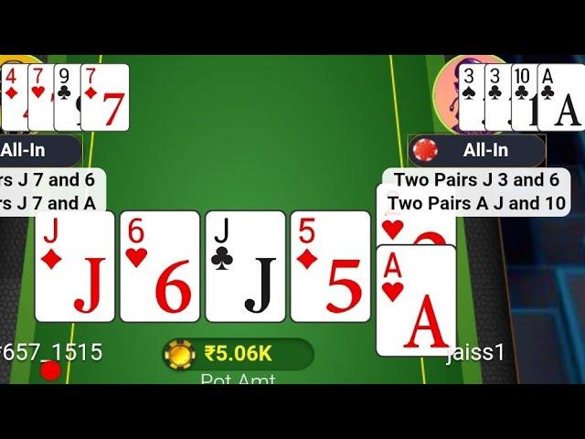 Aaj ka poker game play live winzo poker