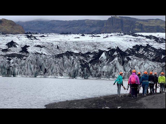 Hike on Sólheimajökull Glacier, Iceland