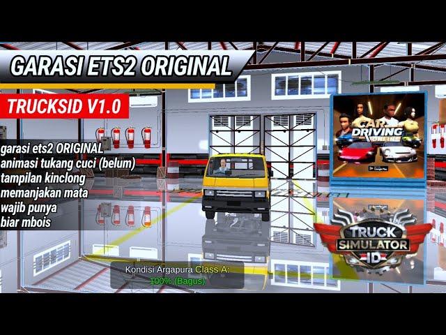 KODENAME GARASI TRUCKSID V1.0‼️ Garasi Ets2 Original !! 