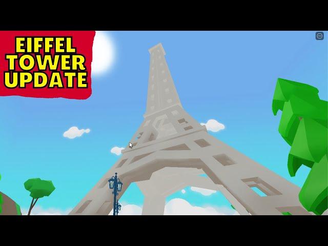 Eiffel Tower Update Roblox City Life Tycoon