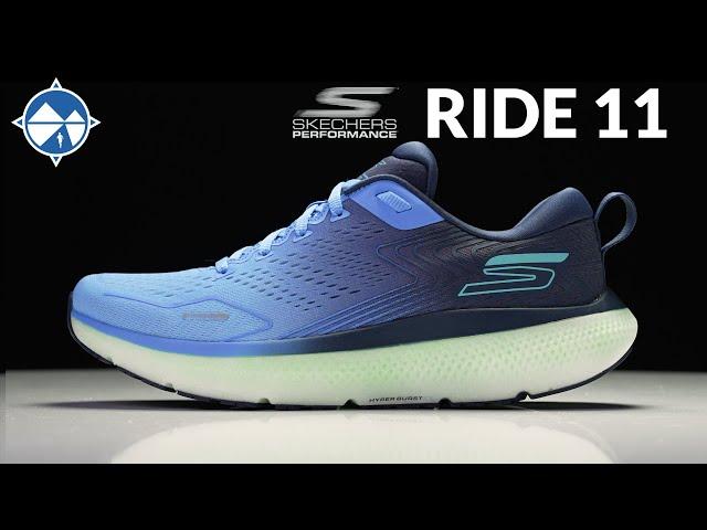 Skechers GOrun Ride 11 First Look |  Hyperburst Ice In A Classic Workhorse Trainer