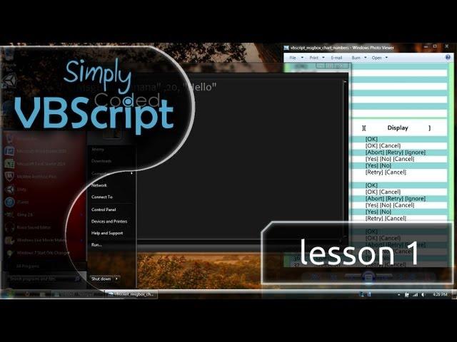 VBScript Basics, Part 1 | Message Box - Numbers (MsgBox)