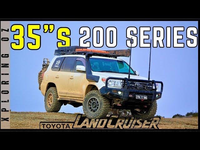 HOW TO: Fit 35” tyres to your LC200 Series! Genuine 35x12.5 tires with 2” lift | KDSS, ARB, Nitrone