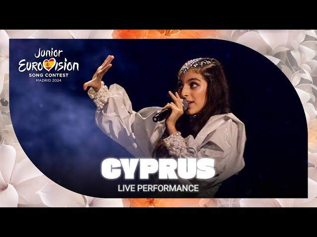 Maria Pissarides - Crystal Waters (LIVE) |  Cyprus  | Junior Eurovision 2024 | #JESC2024