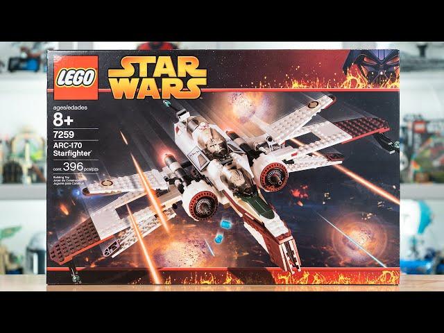 LEGO Star Wars 7259 ARC-170 STARFIGHTER Review! (2005)