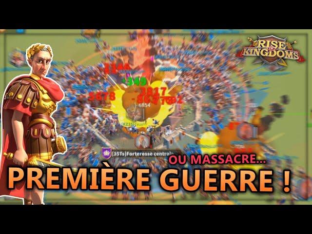 DÉBUT ET PREMIÈRE GUERRE DU ROYAUME ! (UPDATE ROYAUME 3035) | RISE OF KINGDOMS FR