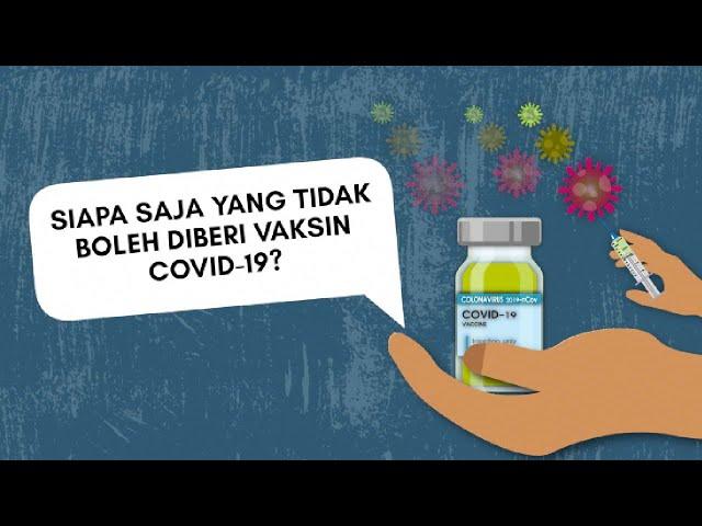 Siapa Saja yang Tidak Boleh Diberi Vaksin Covid-19? Simak 8 Kriterianya