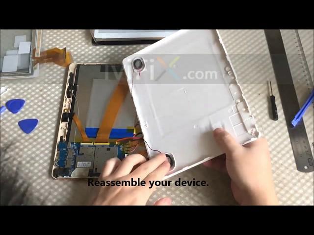 Touch Screen Replacement/Repair for 10.1"/9.6" MTK Phablet Tablet Disassembly