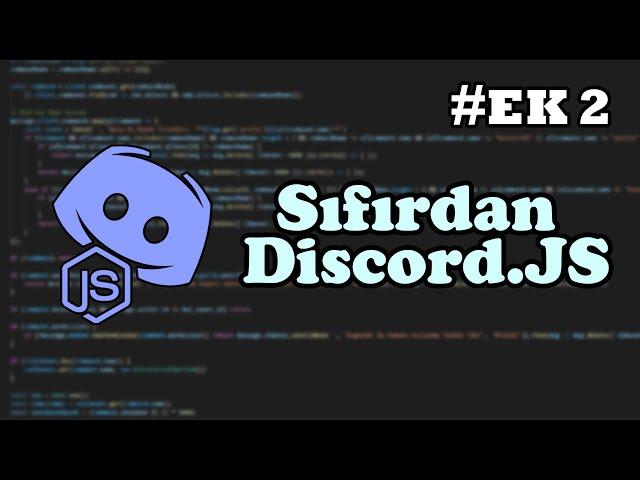 Sıfırdan Discord.JS V12 | Top.gg Oy Kontrolü Ve İstatistiklerin Gönderilmesi #Ek-2 (2021)