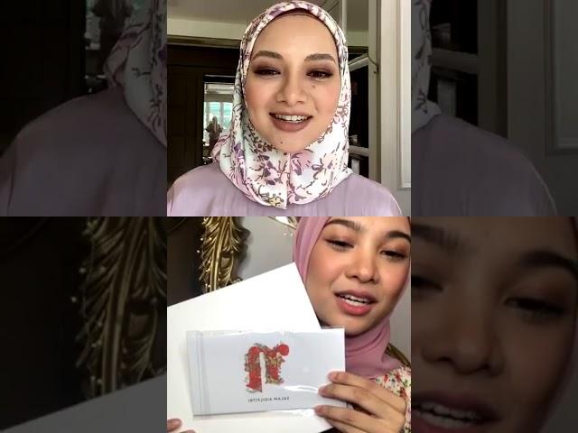 LIVE Instagram Naelofar - Neelofa with Nabila Razali (Unboxing Naelofar Eid Collection 2020)