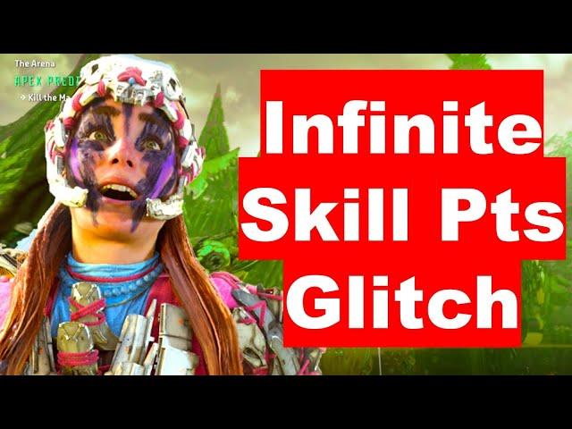 Infinite SKILL Point GLITCH in Horizon Forbidden West, Farm Skill Points in the Arena