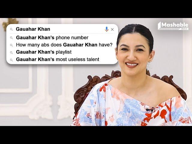 Gauahar Khan answers Most Googled Questions