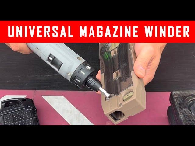 Universal Magazine Winder For Paintball Gun  T15 - Milsig - Valken M17 -  EMF100 CF20 - Tippmann TMC