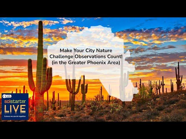 LIVE #74: Make Your City Nature Challenge Observations Count!