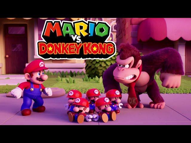 Mario vs. Donkey Kong (Switch) - Full Game 100% Walkthrough (No Damage)