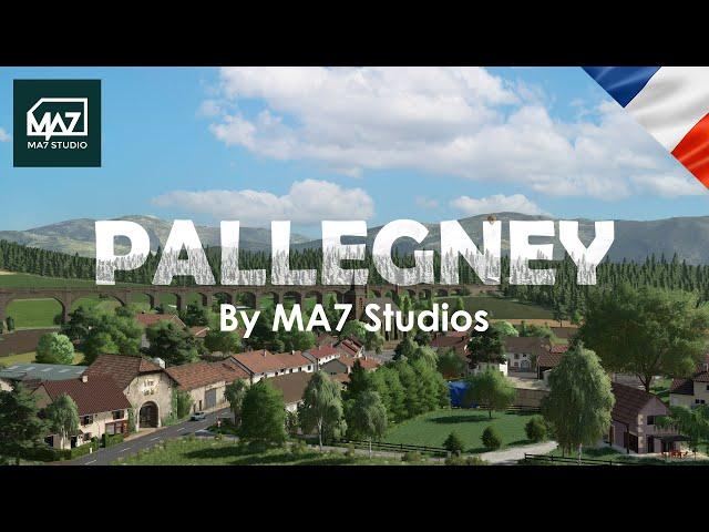 Pallegney - A Visually Stunning Masterpiece! - New French Map for FS22