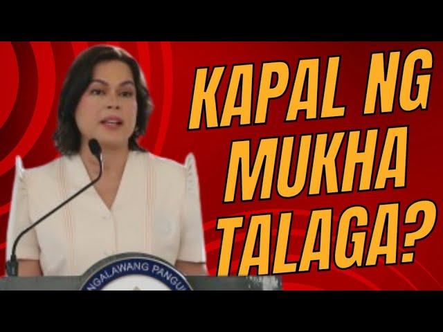 Manggagamit pala itong si Sara Duterte, ang UniTeam para sa kanya ay para sa halalan lang