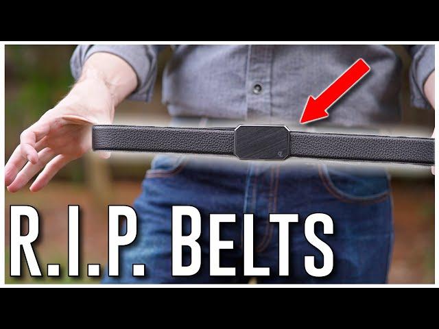 The STRETCHY New Belt From Groove Life! Groove Belt Max Leather Review