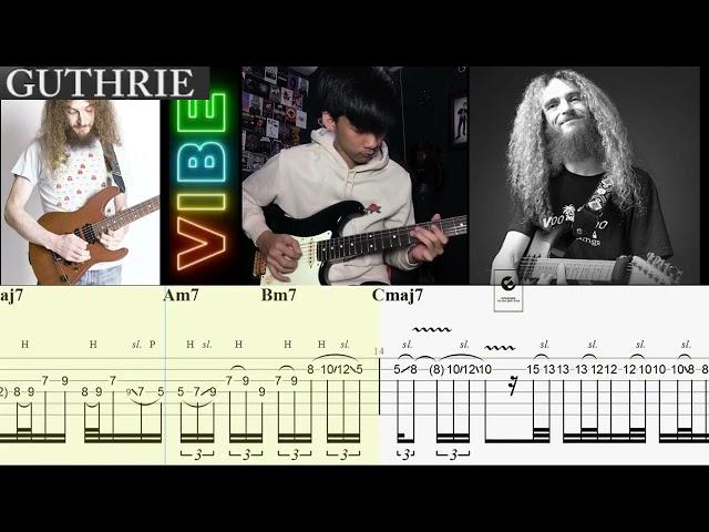 Guthrie Vibes - Achmad Satria (Long version) Guitar TAB