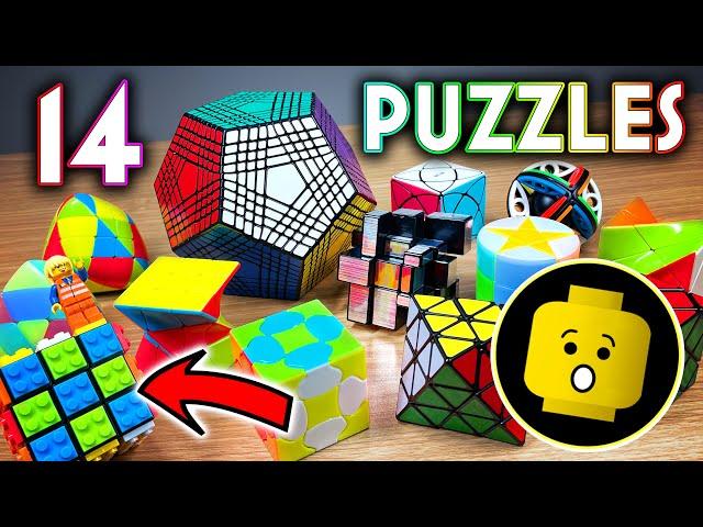 HUGE PUZZLE UNBOXING  (Petaminx + LEGO cubes?!)