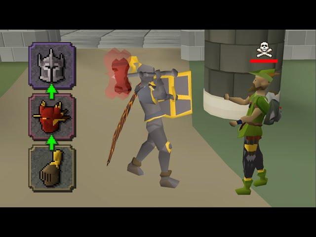 Runescape, but every kill I upgrade my armour