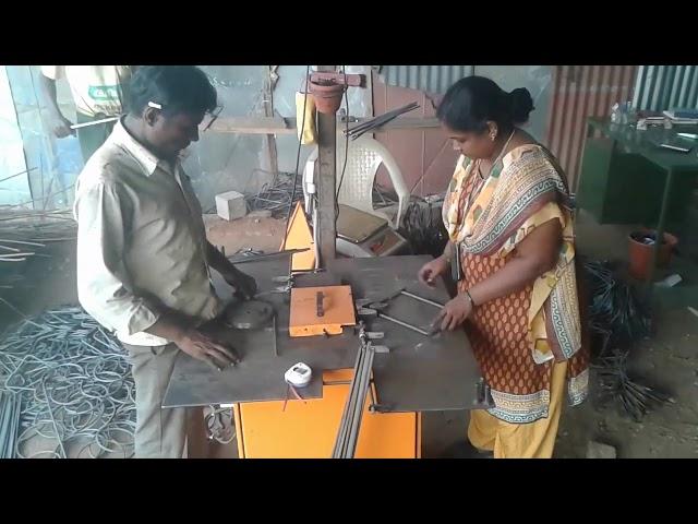 Bar bending as ring making machine