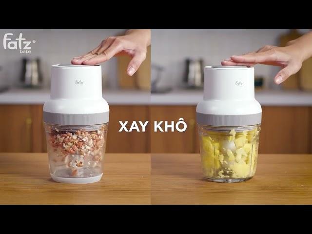 Hướng dẫn sử dụng máy xay đa. năng chế biến thức ăn dặm cho bé  - Mix 1 | FATZBABY