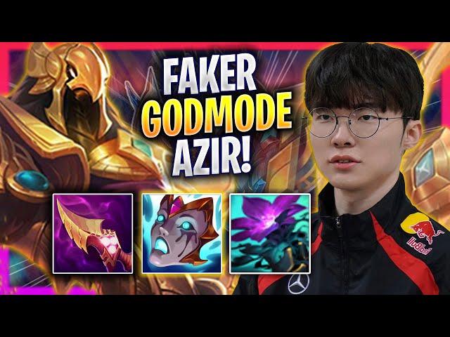 FAKER LITERALLY GOD MODE WITH AZIR! EWC 2024 - T1 Faker Plays Azir MID vs Talon! | Season 2024