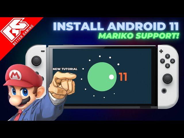 Android 11 on Switch Install Guide Tutorial How To [2023]